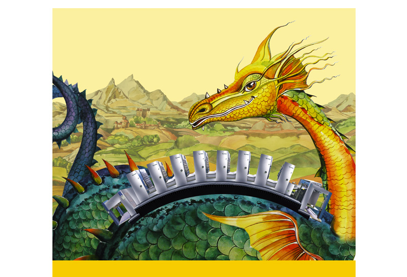 Акварель для постера.